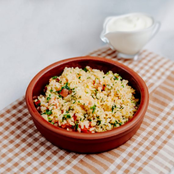 Bahçıvan Usulü Bulgur Pilavı